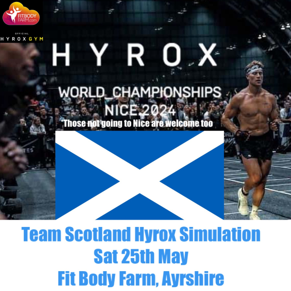 Team Scotland Hyrox Simulation - 25th May 2024 carousel image 1