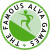 Logo for The Famous Alva Games