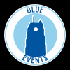 Logo for Blue Events Christmas Swims