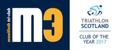 Logo for Monifieth Triathlon Club M3