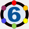 Logo for Virtual Six Parks Relay (18th-26th July)