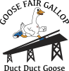 Logo for Goose Fair Gallop Duct Duct Goose Fun Run