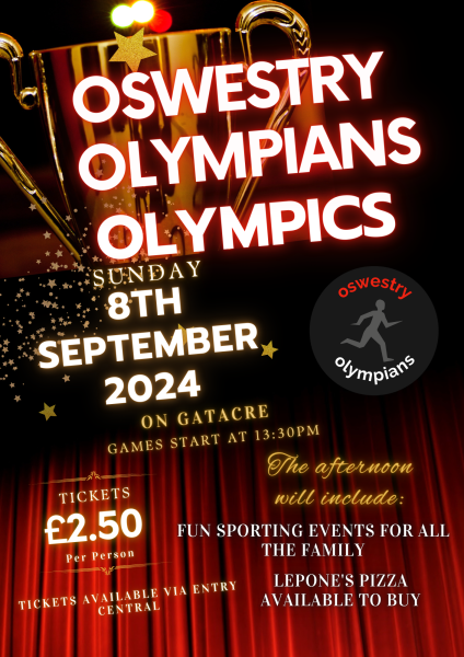 Oswestry Olympians Olympics (Junior Tickets) carousel image 1