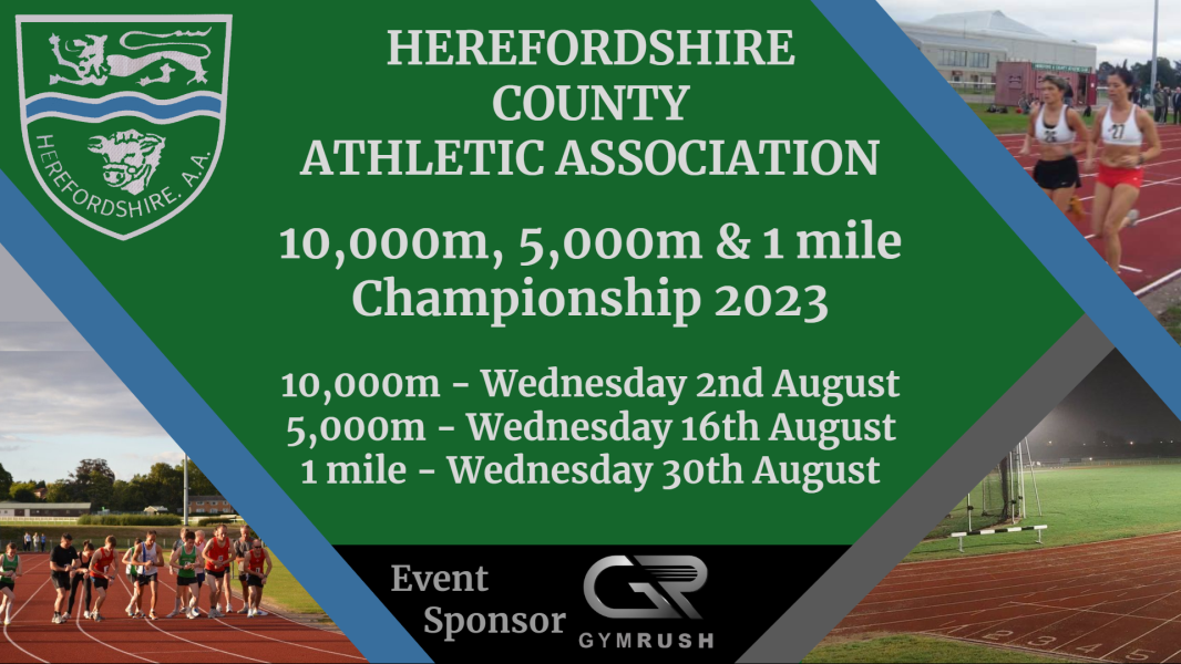 Herefordshire 10,000m Track Championships 2023 carousel image 1