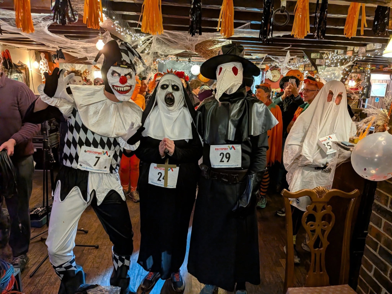 Friday Fright-Night! The Plough and Harroween 5 mile night trail run carousel image 1