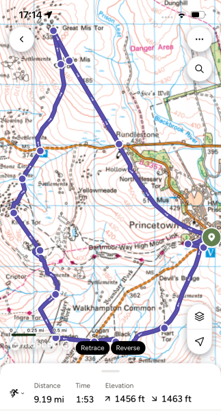 A  Christmas Guided Run:  The Princetown Tops carousel image 1