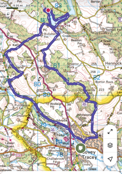 A Guided Run: From Bovey to the Moor and back carousel image 1