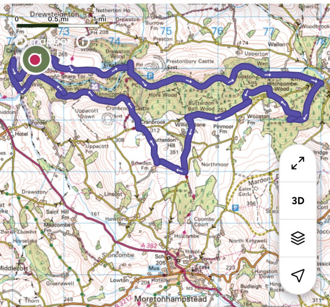 A Guided Run: Castle Drogo and the Teign Valley carousel image 1