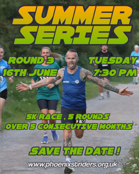 Phoenix Striders Summer Series Round 3 carousel image 1