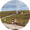 Logo for Speyside Windfarm Challenge