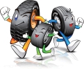 Logo for Spare tyre fun run