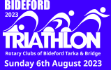 Logo for The Bideford Triathlon 2023