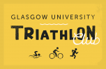 Logo for Glasgow University Aquathlon 2023