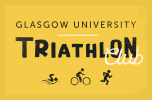 Logo for Glasgow University Aquathlon 2025