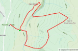 Logo for Great Links Tor Flyer -Fell Race