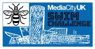 Logo for MediaCityUK Swim Challenge
