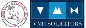 Logo for VMH Solicitors Lasswade 10 Mile Road Race