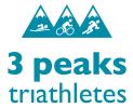 Logo for Three Peaks Triathletes - Membership