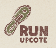 Logo for Run Upcote Autumn Trail 2021