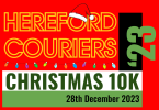 Logo for Hereford Couriers Christmas 10k Road Race 2023
