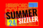 Logo for Hereford Couriers Summer Sizzler 10k 2024