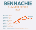Logo for Bennachie Summer Series 2026