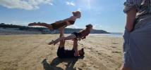 Logo for Partner and AcroYoga with Mark Russell